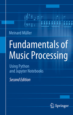 Couverture de l’ouvrage Fundamentals of Music Processing