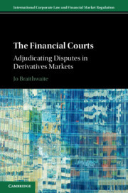 Couverture de l’ouvrage The Financial Courts