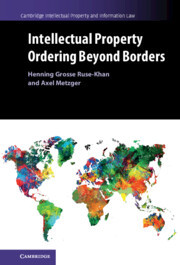 Couverture de l’ouvrage Intellectual Property Ordering beyond Borders