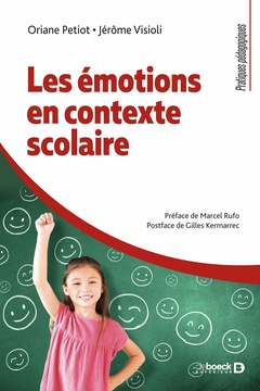 Cover of the book Les émotions en contexte scolaire