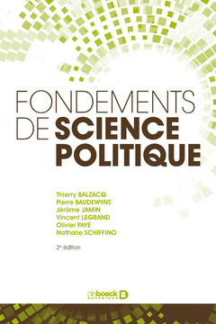 Couverture de l’ouvrage Fondements de science politique
