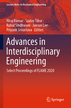 Couverture de l’ouvrage Advances in Interdisciplinary Engineering
