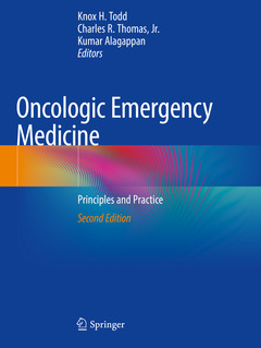 Couverture de l’ouvrage Oncologic Emergency Medicine