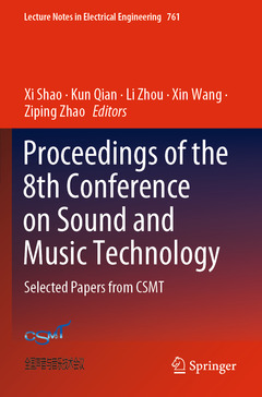 Cover of the book Proceedings of the 8th Conference on Sound and Music Technology 