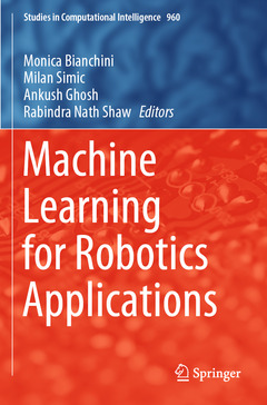 Couverture de l’ouvrage Machine Learning for Robotics Applications