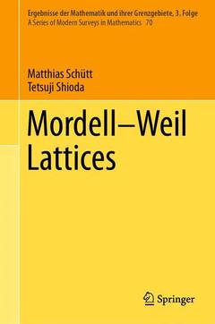 Couverture de l’ouvrage Mordell–Weil Lattices