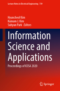 Couverture de l’ouvrage Information Science and Applications