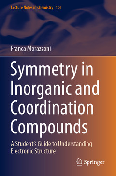 Couverture de l’ouvrage Symmetry in Inorganic and Coordination Compounds