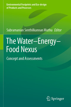 Couverture de l’ouvrage The Water–Energy–Food Nexus 