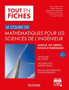 Cover of the book Mathématiques pour les sciences de l'ingénieur - 3e éd. -