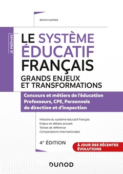 Cover of the book Le système éducatif français - 4e éd. - Grands enjeux et transformations