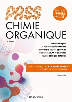 Cover of the book PASS Chimie organique - Manuel