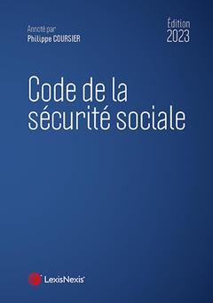 Couverture de l’ouvrage code de la securite sociale 2023