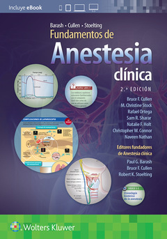 Cover of the book Barash, Cullen y Stoelting. Fundamentos de anestesia clínica