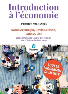 Couverture de l’ouvrage Introduction à l'économie 3e édition