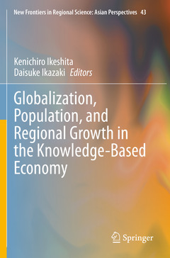 Couverture de l’ouvrage Globalization, Population, and Regional Growth in the Knowledge-Based Economy