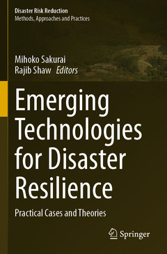 Couverture de l’ouvrage Emerging Technologies for Disaster Resilience