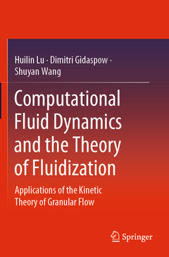 Couverture de l’ouvrage Computational Fluid Dynamics and the Theory of Fluidization