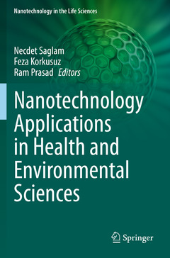 Couverture de l’ouvrage Nanotechnology Applications in Health and Environmental Sciences