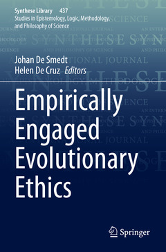 Couverture de l’ouvrage Empirically Engaged Evolutionary Ethics