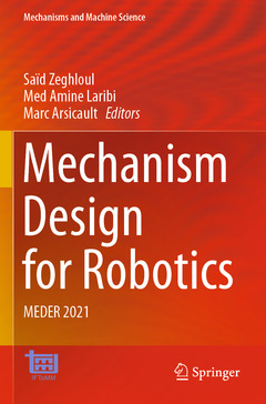 Couverture de l’ouvrage Mechanism Design for Robotics
