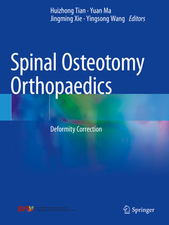 Couverture de l’ouvrage Spinal Osteotomy Orthopaedics