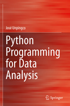 Couverture de l’ouvrage Python Programming for Data Analysis
