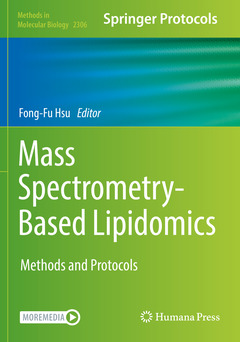 Couverture de l’ouvrage Mass Spectrometry-Based Lipidomics