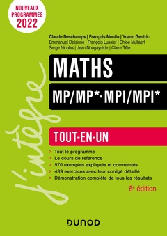 Cover of the book Maths Tout-en-un MP/MP*-MPI/MPI* - 6e éd.