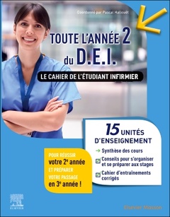 Cover of the book Toute l'année 2 du DEI Le cahier de l'étudiant infirmier