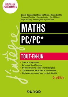 Cover of the book Maths Tout-en-un PC/PC* - 2e éd.
