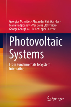 Couverture de l’ouvrage Photovoltaic Systems