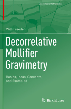 Couverture de l’ouvrage Decorrelative Mollifier Gravimetry