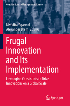 Couverture de l’ouvrage Frugal Innovation and Its Implementation