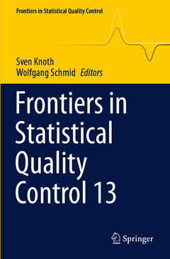 Couverture de l’ouvrage Frontiers in Statistical Quality Control 13
