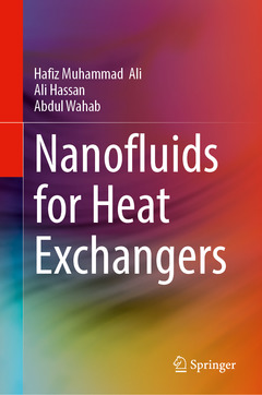 Couverture de l’ouvrage Nanofluids for Heat Exchangers