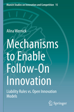 Couverture de l’ouvrage Mechanisms to Enable Follow-On Innovation