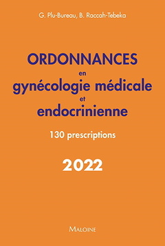 Couverture de l’ouvrage Ordonnances - gynecologie medicale et endocrinienne 2022