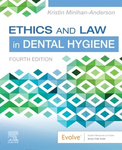 Couverture de l’ouvrage Ethics and Law in Dental Hygiene