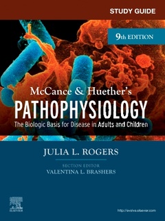 Couverture de l’ouvrage Study Guide for McCance & Huether's Pathophysiology