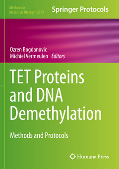 Couverture de l’ouvrage TET Proteins and DNA Demethylation