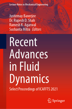Couverture de l’ouvrage Recent Advances in Fluid Dynamics 