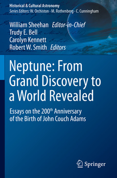 Couverture de l’ouvrage Neptune: From Grand Discovery to a World Revealed