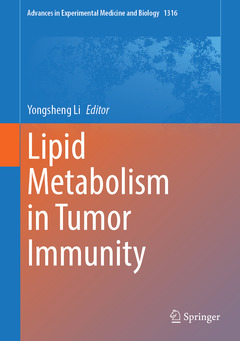 Couverture de l’ouvrage Lipid Metabolism in Tumor Immunity