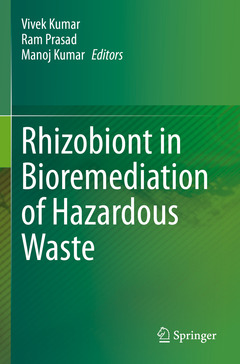 Couverture de l’ouvrage Rhizobiont in Bioremediation of Hazardous Waste