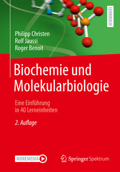 Couverture de l’ouvrage Biochemie und Molekularbiologie