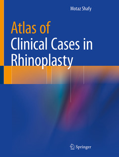 Couverture de l’ouvrage Atlas of Clinical Cases in Rhinoplasty
