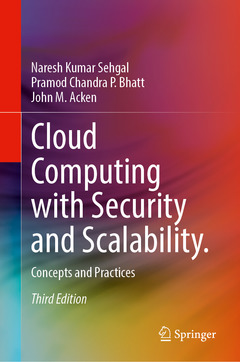 Couverture de l’ouvrage Cloud Computing with Security and Scalability.