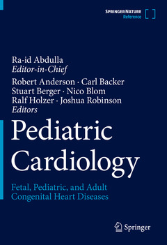 Couverture de l’ouvrage Pediatric Cardiology