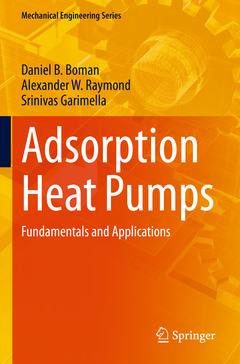 Couverture de l’ouvrage Adsorption Heat Pumps
